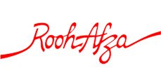 Rooh Afza herbal syrup brand logo